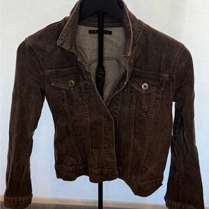 Espresso Denim Jacket by Theory